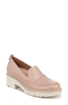 Naturalizer Darry Leather Loafer In Vintage Mauve Leather