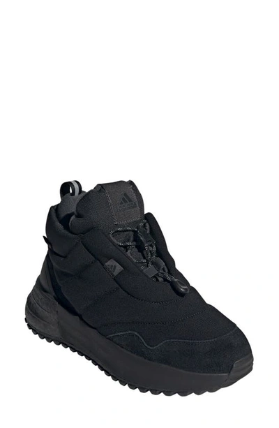 Adidas Originals Spw Xplora Insulated Mid Hiking Boot In Black/ Carbon/ Black