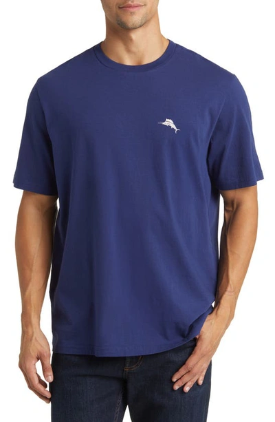 Tommy Bahama The 19th Hole Cotton Graphic T-shirt In Island Navy