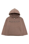 Honor The Gift Kids' Logo Cotton Hoodie In Grey