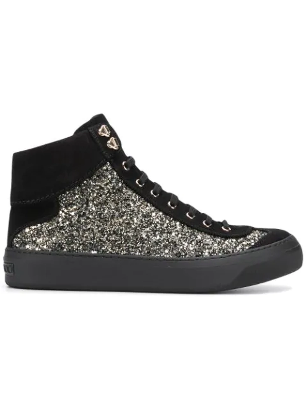 Jimmy Choo Argyle Hi-top Sneakers - Black | ModeSens