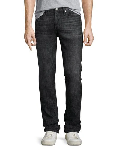 Frame L'homme Skinny-leg Jeans, Whiskey Town In Dark Gray