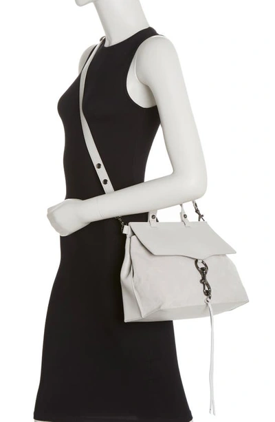 Rebecca Minkoff Keith Medium Satchel Bag In Pumice