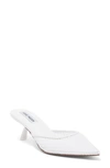 Steve Madden Mariano Mesh Mule In White