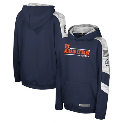 Colosseum Big Boys And Girls Navy Illinois Fighting Illini Oht Military Appreciation Cyclone Digital Camo Pull
