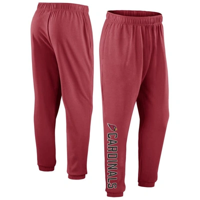 Fanatics Branded Cardinal Arizona Cardinals Chop Block Fleece Sweatpants