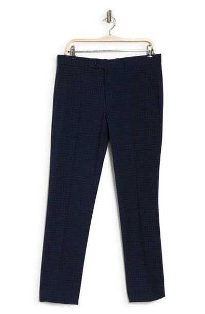 Original Penguin Navy Plaid Dress Pants
