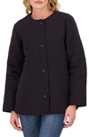 Lucky Brand Quilted Jacket In Lucky Black