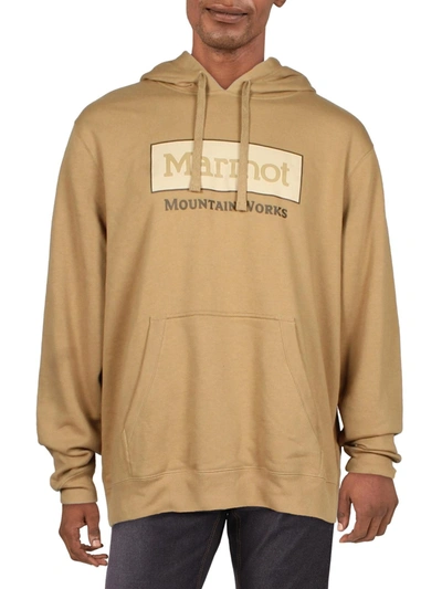 Marmot Mens Sweatshirt Activewear Hoodie In Multi