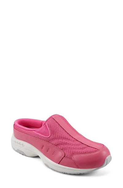 Easy Spirit Traveltime Slip-on Sneaker In Dark Pink