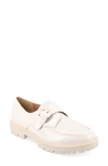 Journee Collection Azula Lug Loafer In Bone