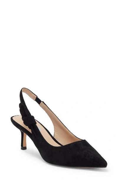 Draper James Willow Bow Slingback Pump In Belle Meade Black