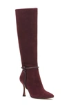 Vince Camuto Carlyma Knee High Boot In Burgundy