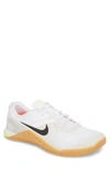 Nike Metcon 4 Training Shoe In White/ Black/ Light Bone