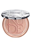 Dior Skin Nude Luminizer Shimmering Glow Powder In 05 Rose Glow