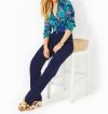 Lilly Pulitzer Lyndie Knit Pant In True Navy In Blue