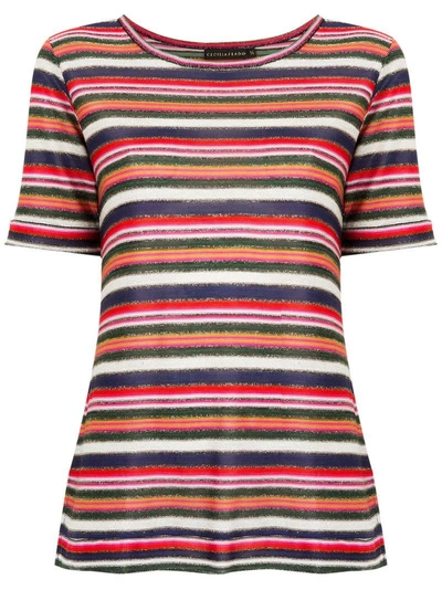 Cecilia Prado Striped Knit Blouse - Multicolour