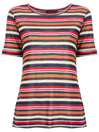Cecilia Prado Striped Knit Blouse - Multicolour In Multicolour