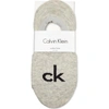 Calvin Klein Kourtney Retro Logo Shoe Liners In J41 Pale Grey Heather