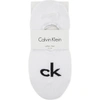 Calvin Klein Kourtney Retro Logo Shoe Liners In White