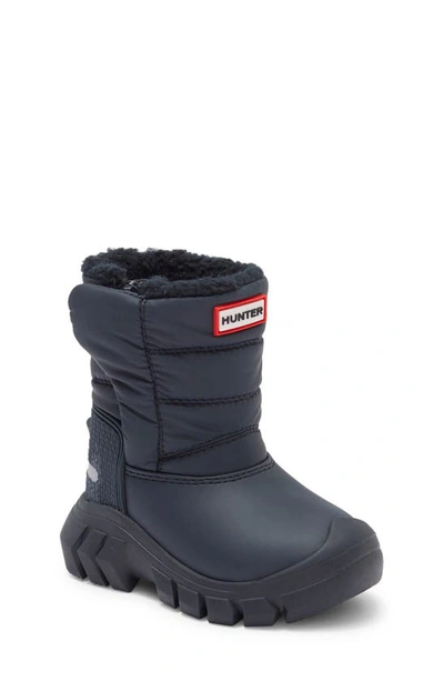 Hunter Unisex Kids Intrepid Insulated Snow Boots - Little Kid, Big Kid In Dark Blue