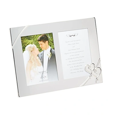 Lenox True Love Double Invitation Frame, 9-inch