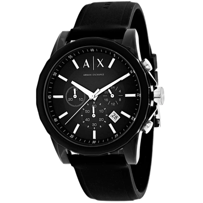 Armani Exchange Men's Black Dial Watch