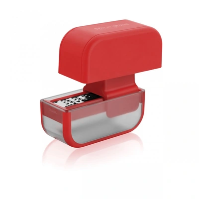 Microplane Specialty Garlic Mincer In Red