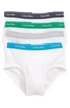 Calvin Klein 4-pack Cotton Briefs In Mistreal/ Sea/ Windy