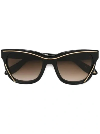 Givenchy 56mm Cat Eye Sunglasses In Black