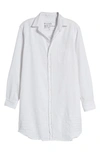 Frank & Eileen Mary Shirtdress In White Tattered Wash Denim