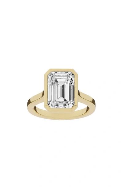 Jennifer Fisher Emerald Cut Lab Created Diamond Solitaire Ring In 18k Yellow Gold