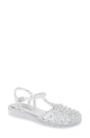 Jeffrey Campbell Jelly Sandal In Pastel Pink/ Pink