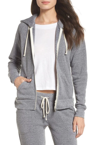 Alternative Adrian Zip Hoodie In Eco Grey