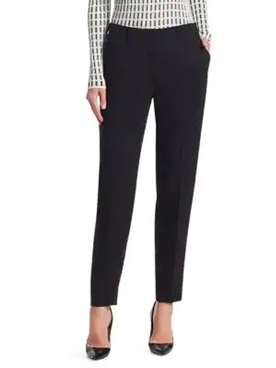 Akris Tailored Wool Trousers In Black