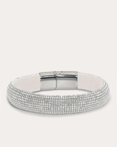 Ramy Brook Archie Sparkle Bracelet In Silver