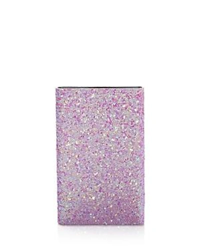 Skinnydip London Ana Glitter Portable Charger In Pink