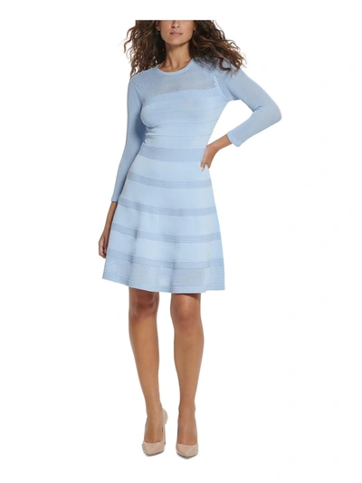 pointelle shift mini dress Peony // Pointelle Shift Mini Dress