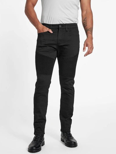 Guess Factory Izzy Moto Skinny Jeans In Black