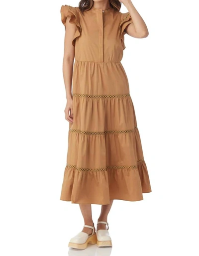 Crosby By Mollie Burch Napa Dress In Latte In Multi