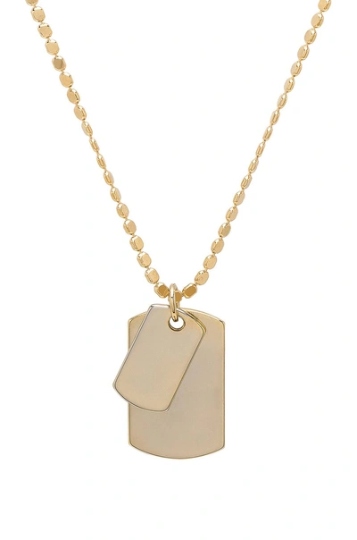 8 Other Reasons Troop Necklace In Metallic Gold