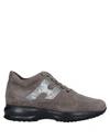 Hogan Sneakers In Khaki