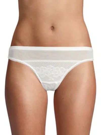 Addiction Nouvelle Lingerie Jawbreaker Lace Bikini Panty In White