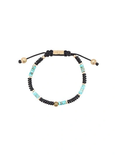 Nialaya Jewelry Heishi Beaded Bracelet In Black