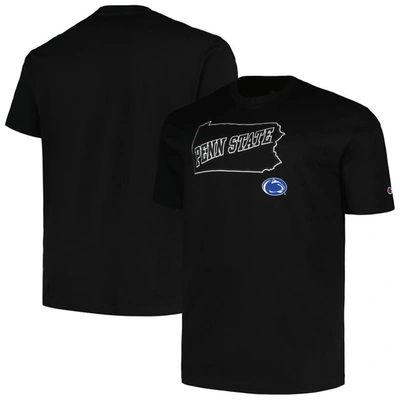 Profile Black Penn State Nittany Lions Big & Tall Pop T-shirt