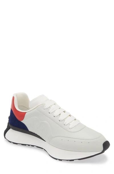 Alexander Mcqueen Seal Sprint Runner Sneaker In Multicolour