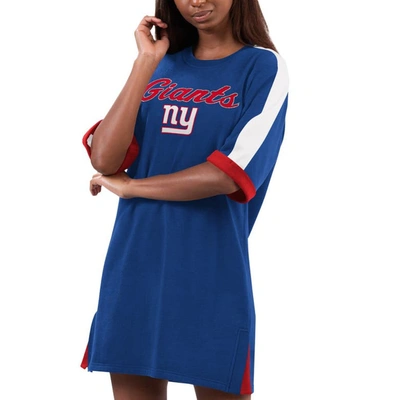 G-iii 4her By Carl Banks Royal New York Giants Flag Sneaker Dress