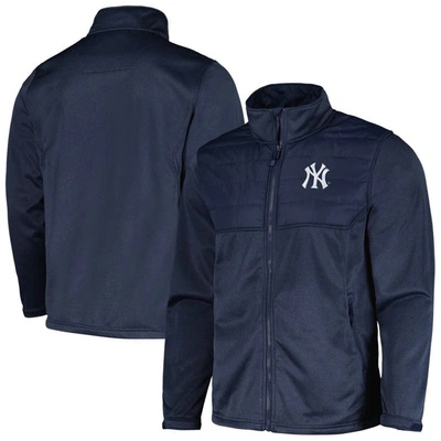 Dunbrooke Heather Navy New York Yankees Explorer Full-zip Jacket
