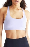 On Movement Strappy Sports Bra In Lavender