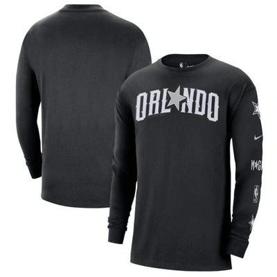 Nike Men's  Black Memphis Grizzlies 2023/24 City Edition Max90 Expressive Long Sleeve T-shirt